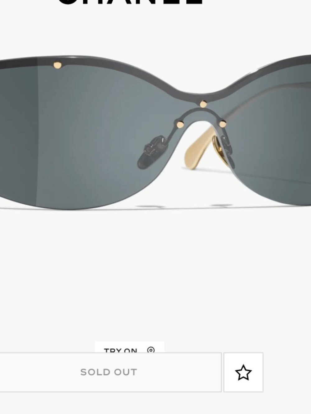 Chanel Shield Sunglasses